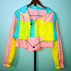 FASHION NOVA Windbreaker Short set